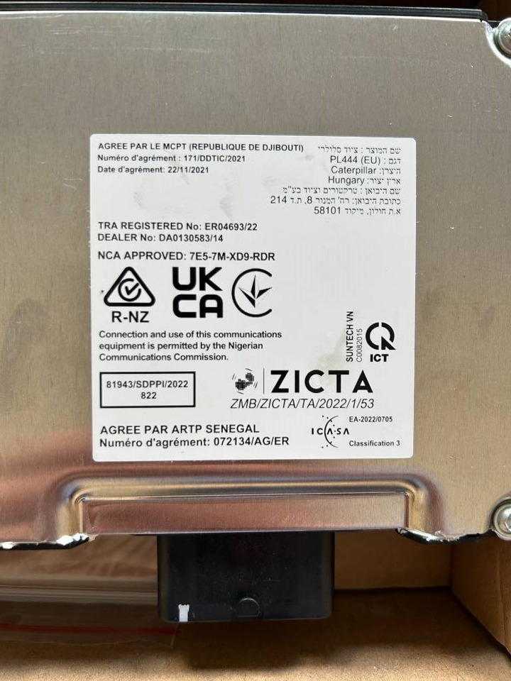 CAT Electronic Control Unit 604-9581 - DPX-25043 - Centralina electrónica para Máquina de construção: foto 5 CAT Electronic Control Unit 604-9581 - DPX-25043 - Centralina electrónica para Máquina de construção: foto 5