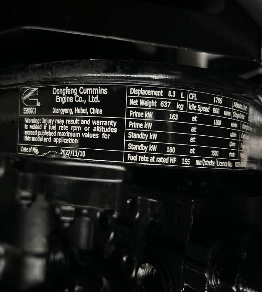 Gerador elétrico novo Cummins 6CTA8.3-G1 - 200 kVA Generator - DPX-19839: foto 13