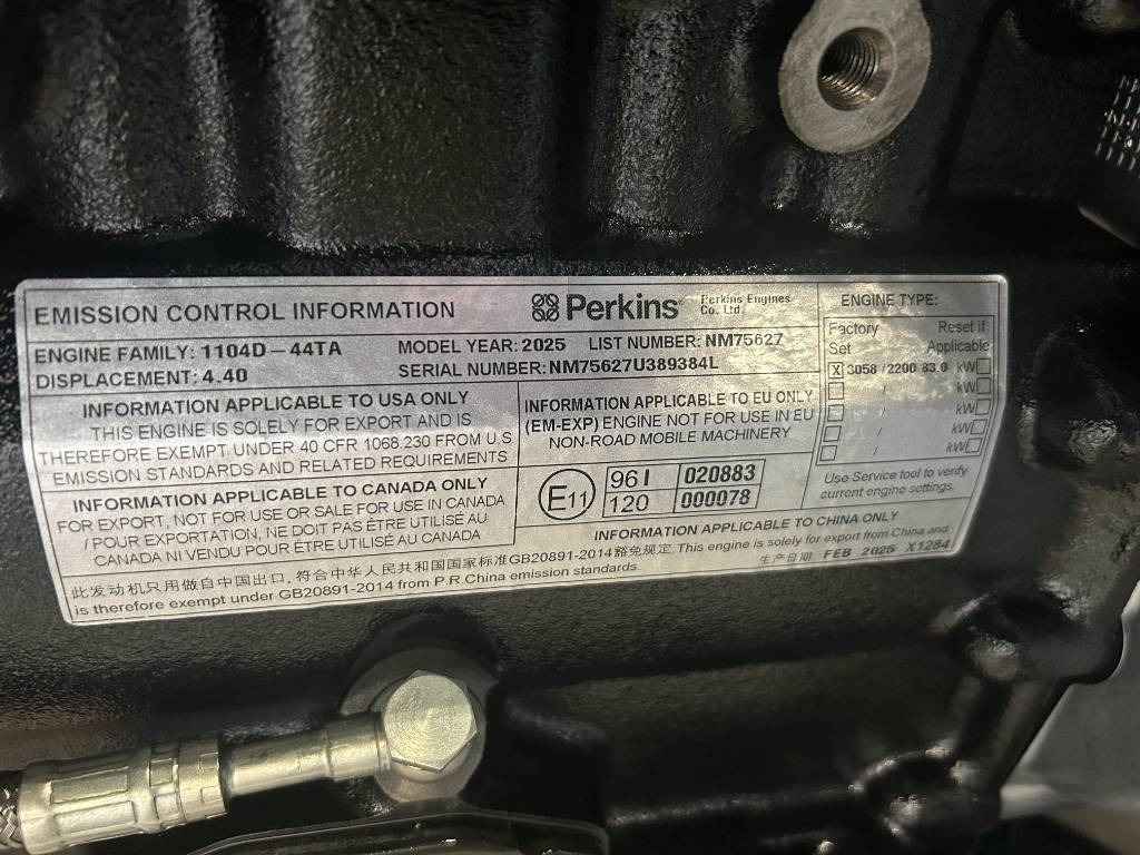 Perkins 1104D-44TA - Diesel Engine - New - DPX-25088 - Motor para Máquina de construção: foto 5 Perkins 1104D-44TA - Diesel Engine - New - DPX-25088 - Motor para Máquina de construção: foto 5