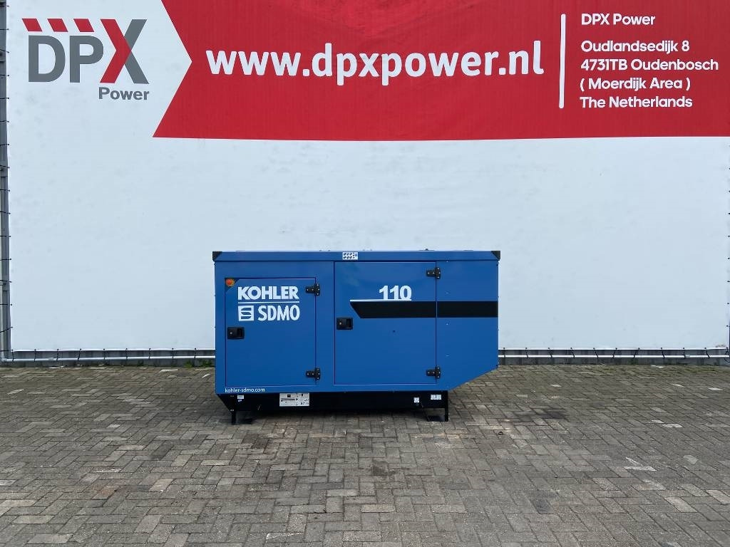 Sdmo J110 - 110 kVA Generator - DPX-17106 - Gerador elétrico: foto 1 Sdmo J110 - 110 kVA Generator - DPX-17106 - Gerador elétrico: foto 1