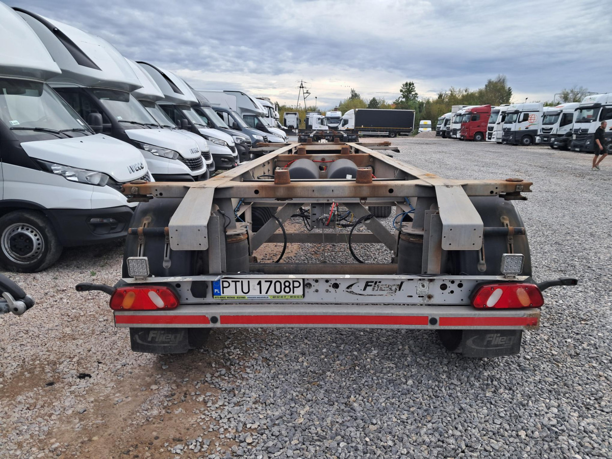 FLIEGL ZWP 180 POD KONTENERY - Reboque transportador de contêineres/ Caixa móvel: foto 5 FLIEGL ZWP 180 POD KONTENERY - Reboque transportador de contêineres/ Caixa móvel: foto 5