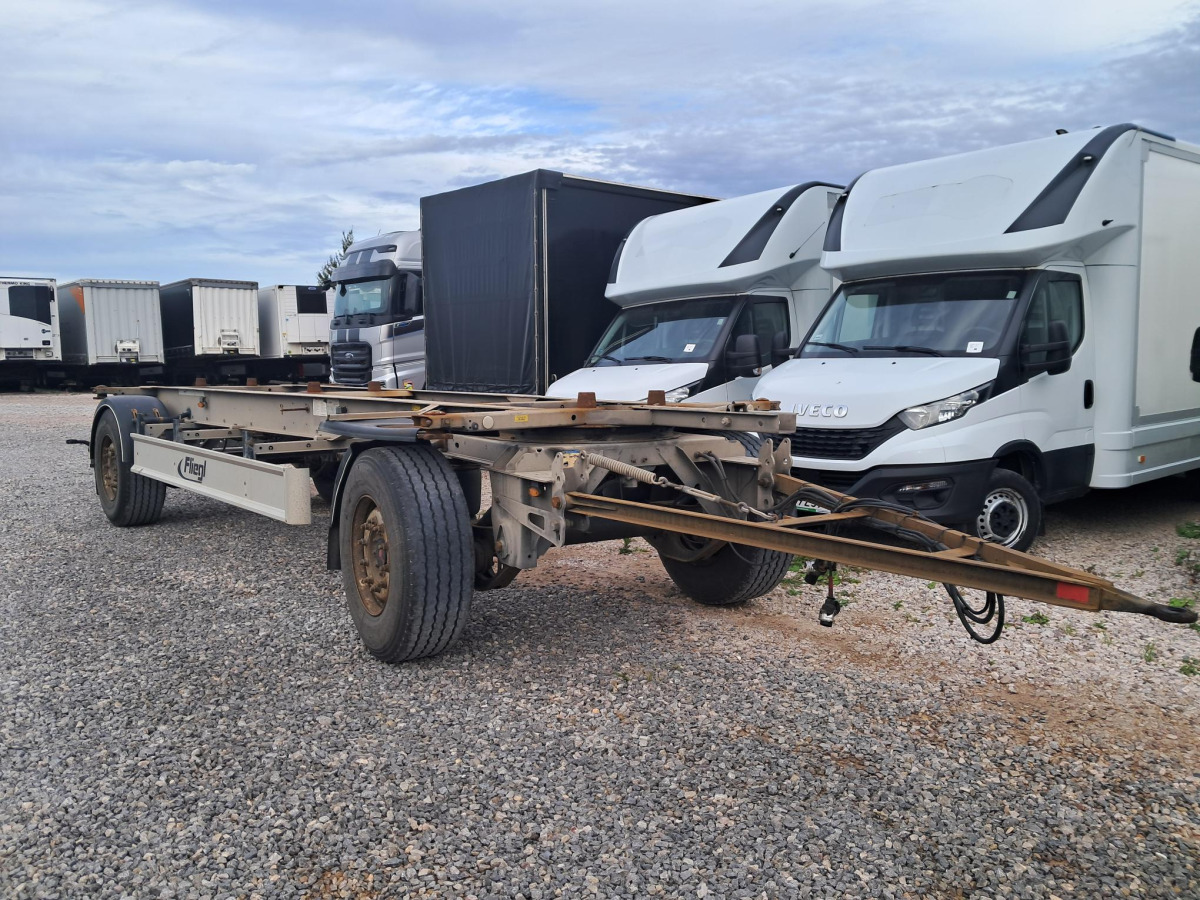 FLIEGL ZWP 180 POD KONTENERY - Reboque transportador de contêineres/ Caixa móvel: foto 1 FLIEGL ZWP 180 POD KONTENERY - Reboque transportador de contêineres/ Caixa móvel: foto 1
