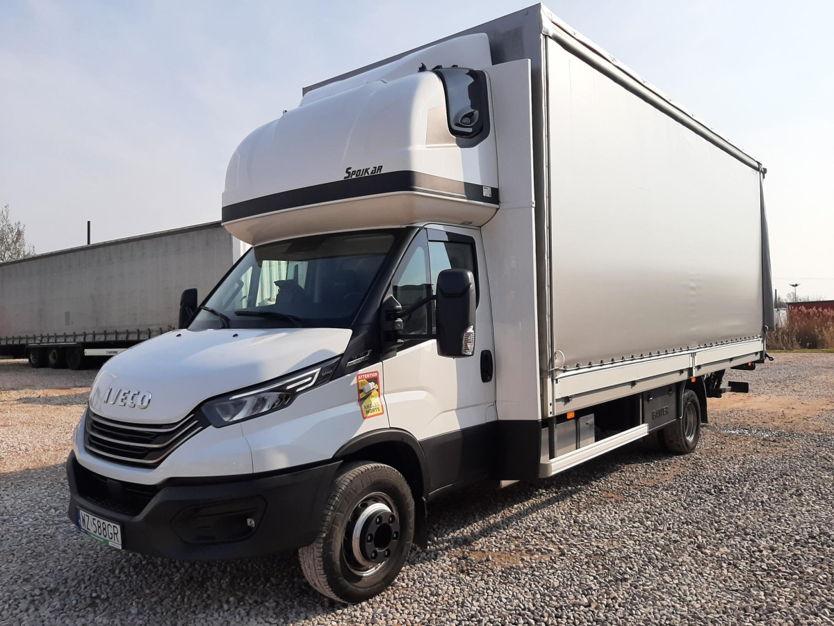 IVECO/JUSAM STANISŁAWJURKOWSKI 70C18/JU06 PLANDEKA Z WINDĄ - Carrinha de lona: foto 2 IVECO/JUSAM STANISŁAWJURKOWSKI 70C18/JU06 PLANDEKA Z WINDĄ - Carrinha de lona: foto 2