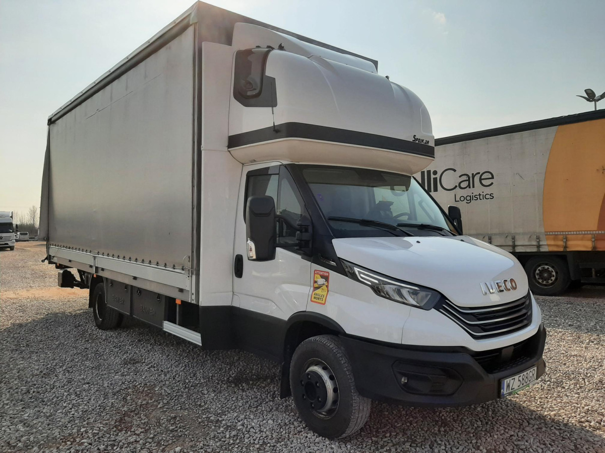 IVECO/JUSAM STANISŁAWJURKOWSKI 70C18/JU06 PLANDEKA Z WINDĄ - Carrinha de lona: foto 1 IVECO/JUSAM STANISŁAWJURKOWSKI 70C18/JU06 PLANDEKA Z WINDĄ - Carrinha de lona: foto 1