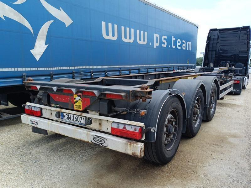 KASSBOHRER Trailer EBS-E POD KONTENERY - Reboque transportador de contêineres/ Caixa móvel: foto 3 KASSBOHRER Trailer EBS-E POD KONTENERY - Reboque transportador de contêineres/ Caixa móvel: foto 3