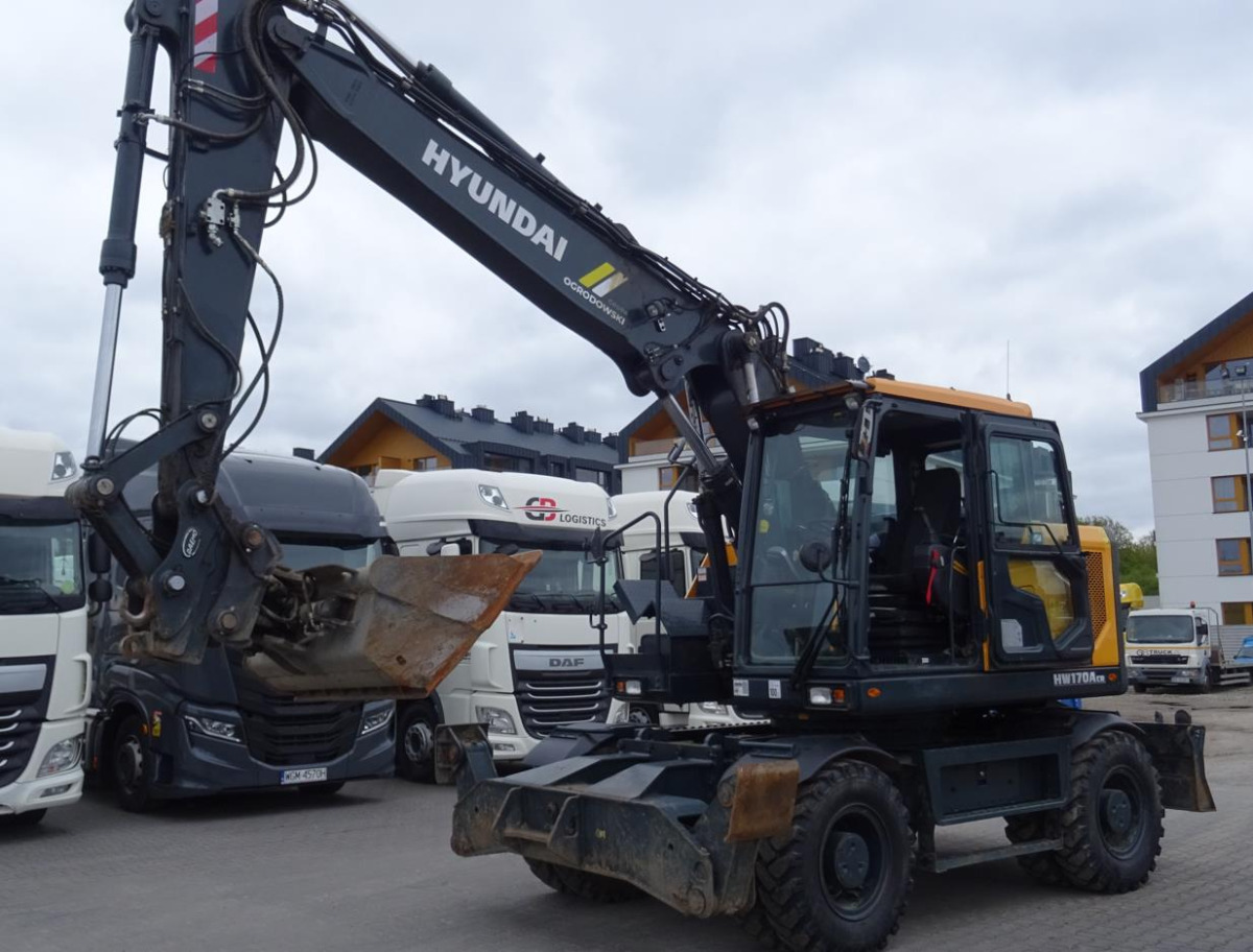 Koparka kołowa Hyundai HW170 ACR 2022 - 2005h - klimatyzacja - CE - Escavadeira de rodas: foto 2 Koparka kołowa Hyundai HW170 ACR 2022 - 2005h - klimatyzacja - CE - Escavadeira de rodas: foto 2