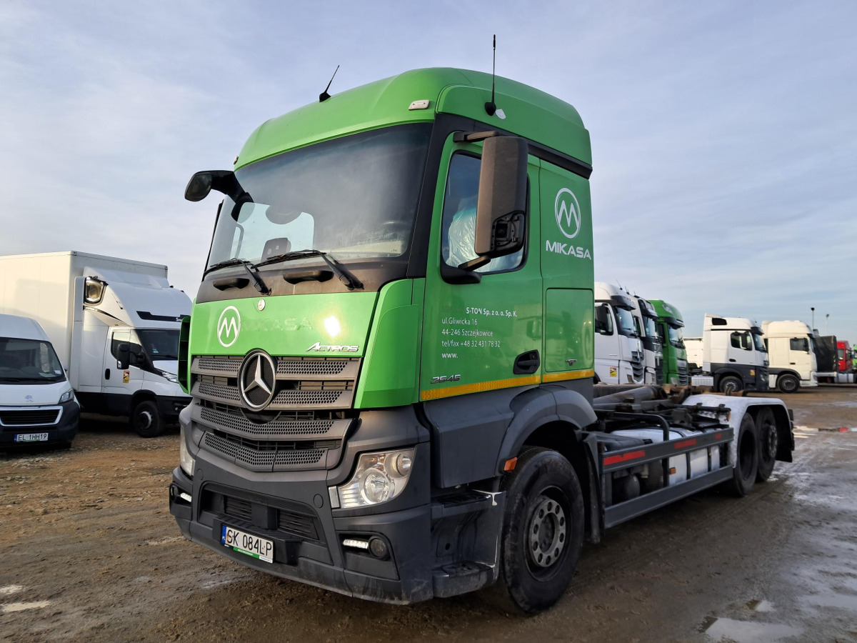 MERCEDES BENZ ACTROS HAKOWIEC - Camião polibenne: foto 2 MERCEDES BENZ ACTROS HAKOWIEC - Camião polibenne: foto 2