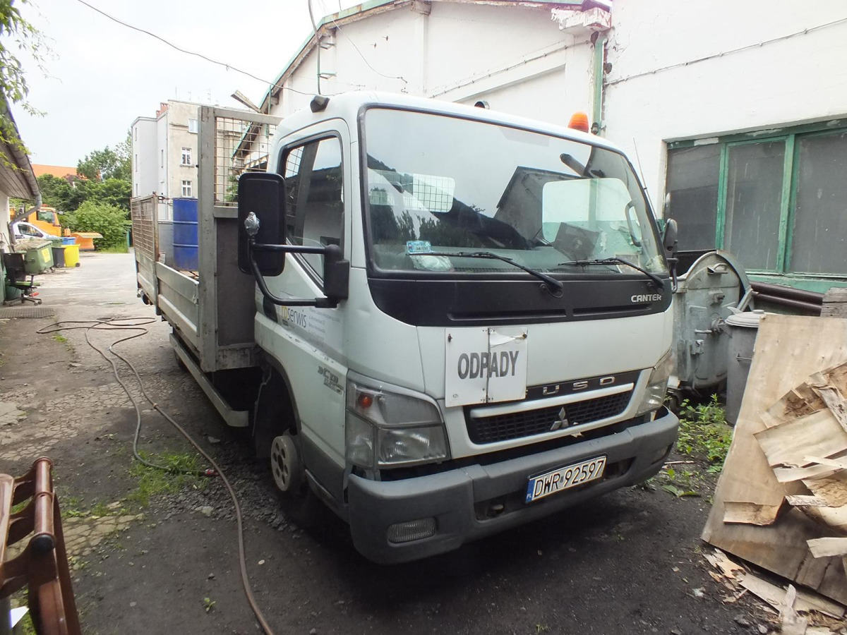 MITSUBISHI CANTER SKRZYNIA - Camião de caixa aberta/ Plataforma: foto 1 MITSUBISHI CANTER SKRZYNIA - Camião de caixa aberta/ Plataforma: foto 1