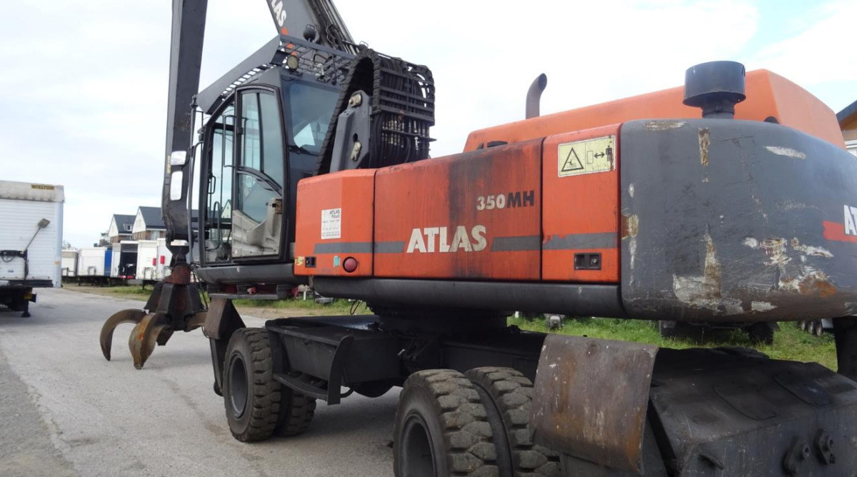 Maszyna przeładunkowa ATLAS 350MH - 2013/2018 - 166kW - 15,9m zasięgu - Manipulador de material: foto 2 Maszyna przeładunkowa ATLAS 350MH - 2013/2018 - 166kW - 15,9m zasięgu - Manipulador de material: foto 2