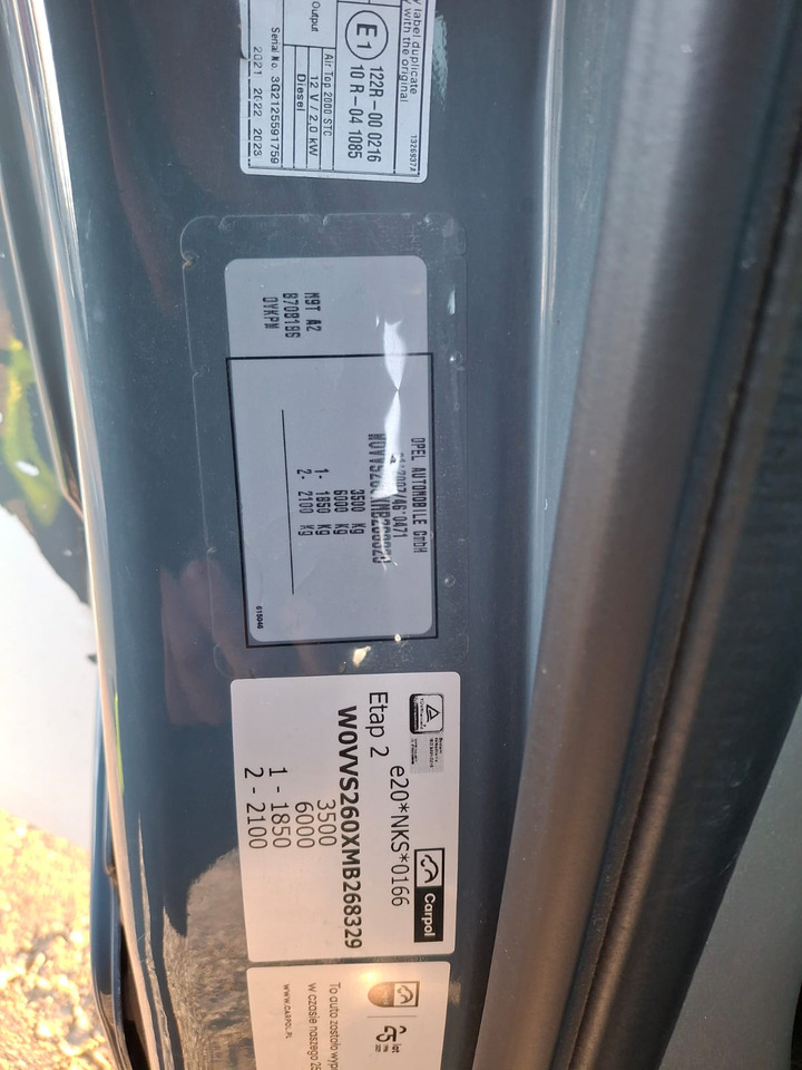 Carrinha de contentor OPEL MOVANO KONTENER: foto 10