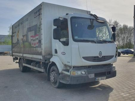RENAULT MIDLUM SKRZYNIOWY - Camião de caixa aberta/ Plataforma: foto 1 RENAULT MIDLUM SKRZYNIOWY - Camião de caixa aberta/ Plataforma: foto 1