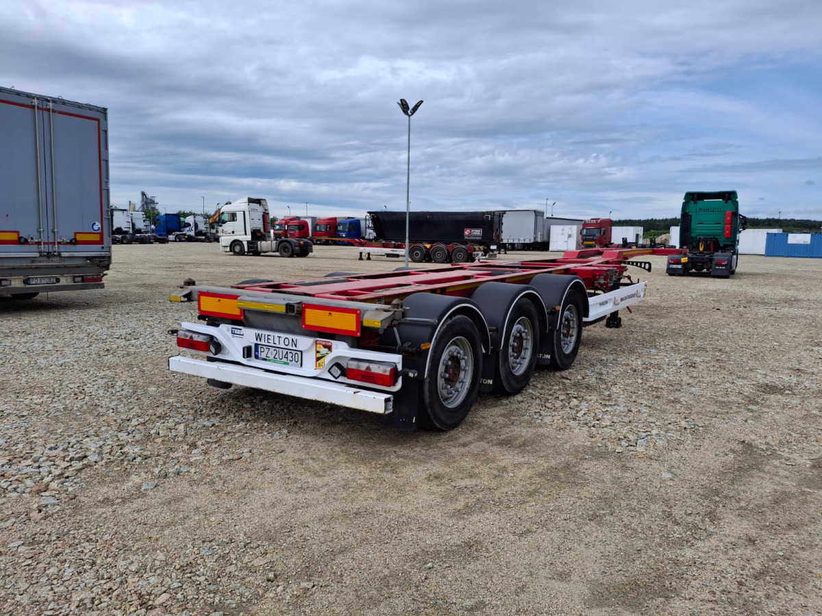 WIELTON NS3P POD KONTENERY - Reboque transportador de contêineres/ Caixa móvel: foto 2 WIELTON NS3P POD KONTENERY - Reboque transportador de contêineres/ Caixa móvel: foto 2