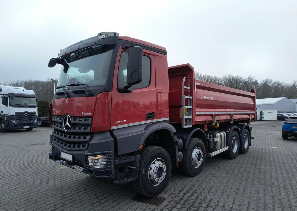 Mercedes-Benz Arocs 4142 AK 8x6 3W Hydroburta - Camião basculante: foto 1 Mercedes-Benz Arocs 4142 AK 8x6 3W Hydroburta - Camião basculante: foto 1