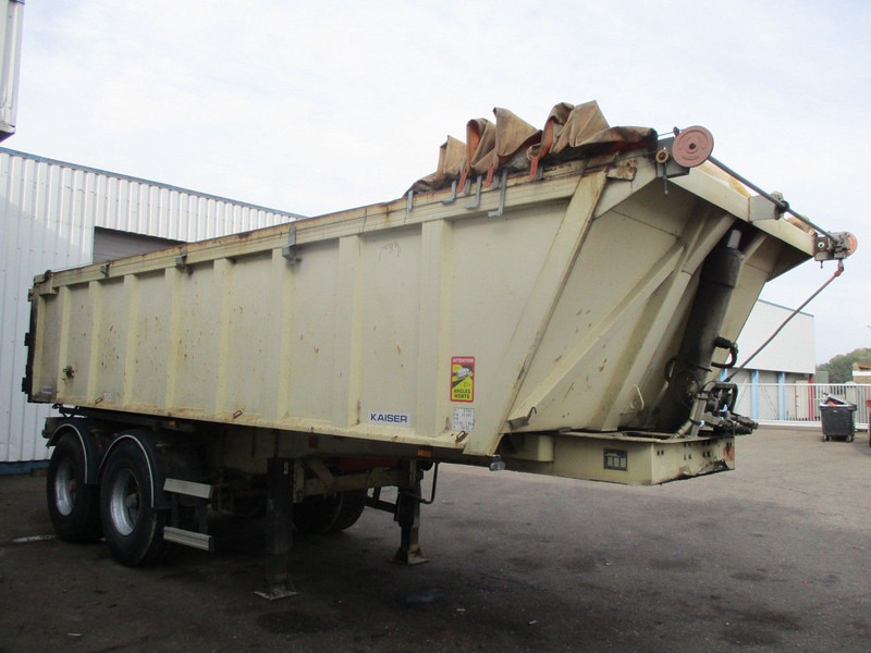 Kaiser 2 axle , Steel tipper trailer , Drum Brakes , Spring Suspension - Semi-reboque basculante: foto 4 Kaiser 2 axle , Steel tipper trailer , Drum Brakes , Spring Suspension - Semi-reboque basculante: foto 4