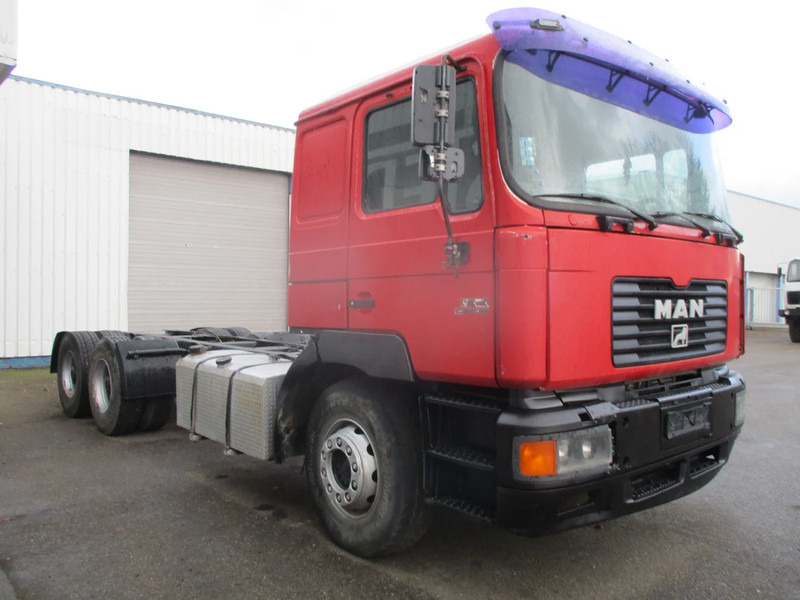 MAN F2000 26-414 , , 6x4 , ZF Manual , Spring suspension - Camião chassi: foto 4 MAN F2000 26-414 , , 6x4 , ZF Manual , Spring suspension - Camião chassi: foto 4