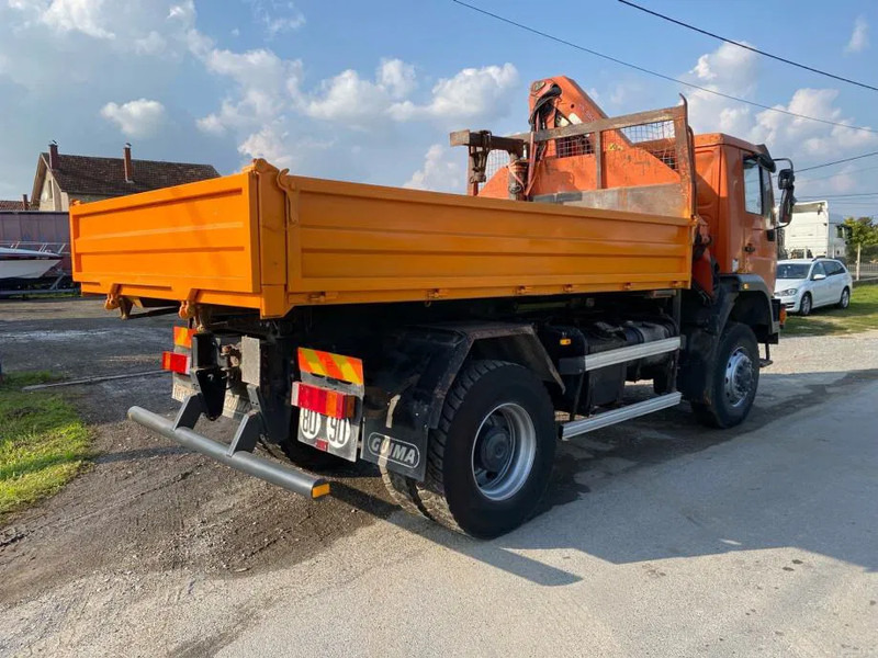 MAN LE 18-280 , 4X4 , Tipper , Palfinger PK 9501 - Camião basculante, Camião grua: foto 4 MAN LE 18-280 , 4X4 , Tipper , Palfinger PK 9501 - Camião basculante, Camião grua: foto 4