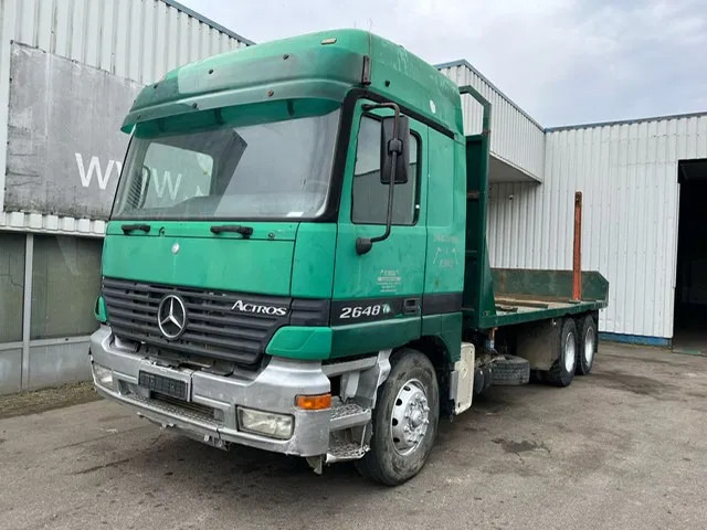 Mercedes-Benz Actros 2648 , V8 , 6x4 , 3 Pedals EPS , Euro 2 - Camião de caixa aberta/ Plataforma: foto 1 Mercedes-Benz Actros 2648 , V8 , 6x4 , 3 Pedals EPS , Euro 2 - Camião de caixa aberta/ Plataforma: foto 1