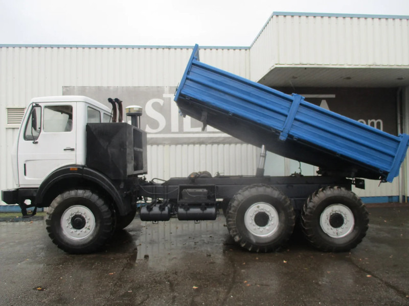 Camião basculante Mercedes-Benz FAP 2026 , V8 , 6x6 , ZF Manual , 3 Way tipper , Spring suspension, Ex: foto 9