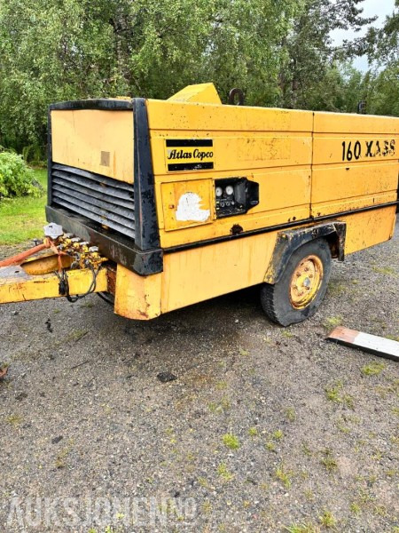 1900 Atlas Copco 160 XASS kompressor - Equipamento de construção: foto 2 1900 Atlas Copco 160 XASS kompressor - Equipamento de construção: foto 2