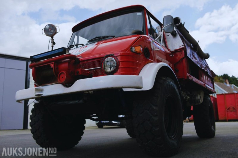 1977 Mercedes-Benz Unimog Brannbil - Carro de bombeiro: foto 3 1977 Mercedes-Benz Unimog Brannbil - Carro de bombeiro: foto 3
