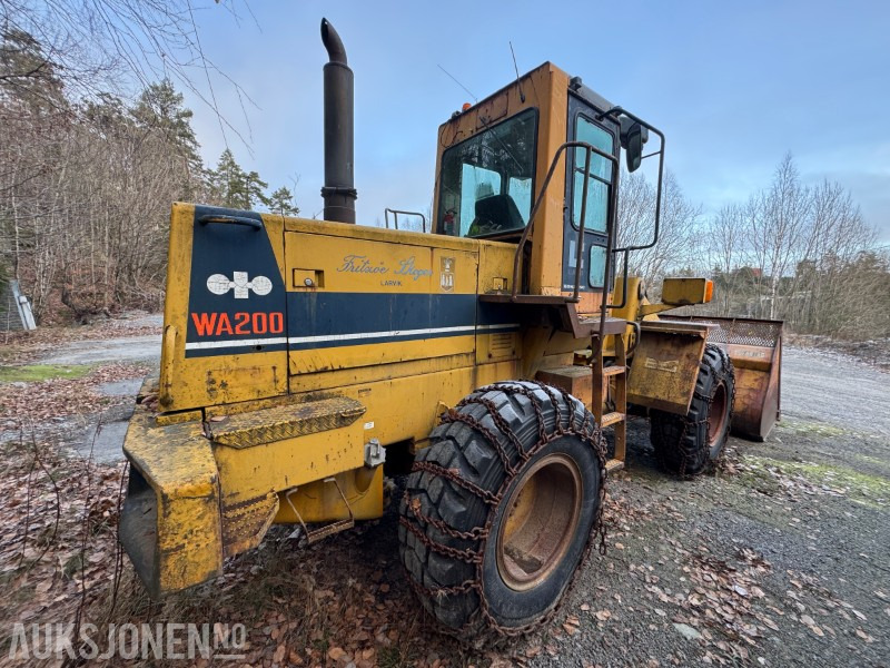 1980 Komatsu WA200 Hjullaster - Pá carregadora de rodas: foto 4 1980 Komatsu WA200 Hjullaster - Pá carregadora de rodas: foto 4
