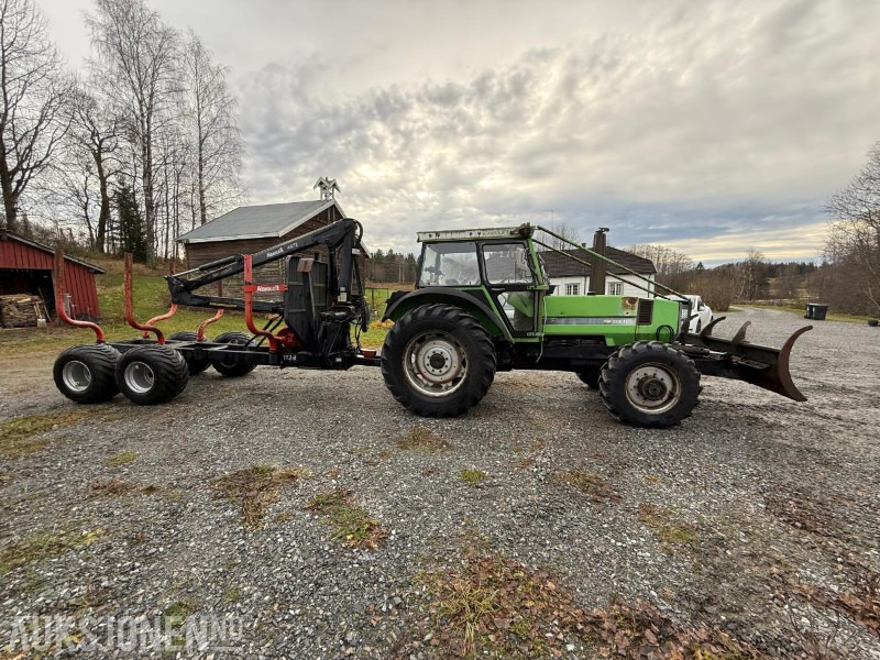 1981 Deutz DX 110A m/ tømmerhenger - Trator: foto 4 1981 Deutz DX 110A m/ tømmerhenger - Trator: foto 4