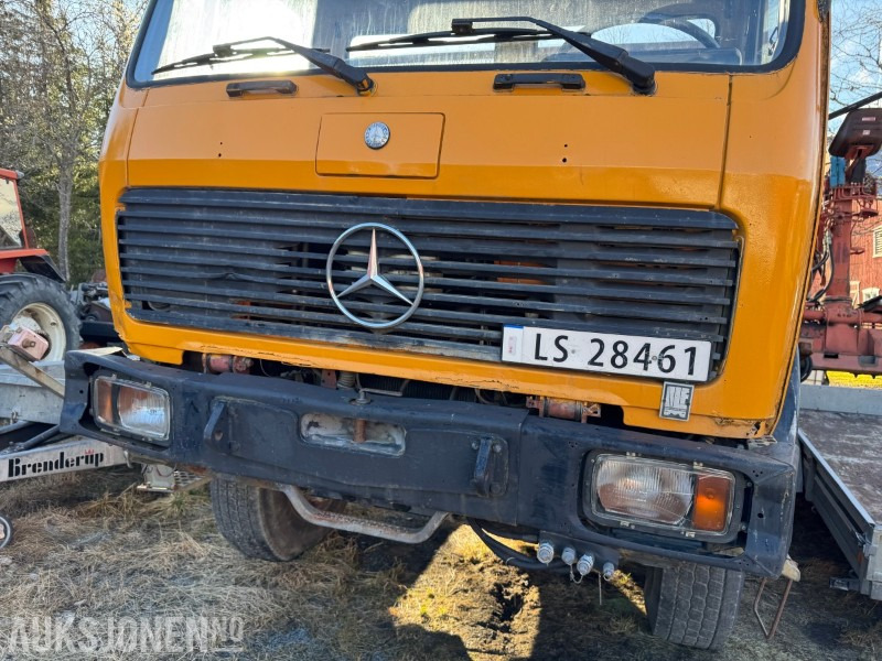 1981 Mercedes-Benz 1719 AK med tømmerkran - Camião basculante: foto 4 1981 Mercedes-Benz 1719 AK med tømmerkran - Camião basculante: foto 4