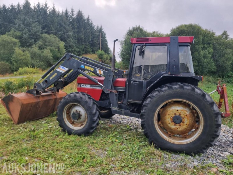 1990 CASE IH 956XL TRAKTOR snøfres 2 skuffer triangelfeste MVA FRI - Trator: foto 5 1990 CASE IH 956XL TRAKTOR snøfres 2 skuffer triangelfeste MVA FRI - Trator: foto 5