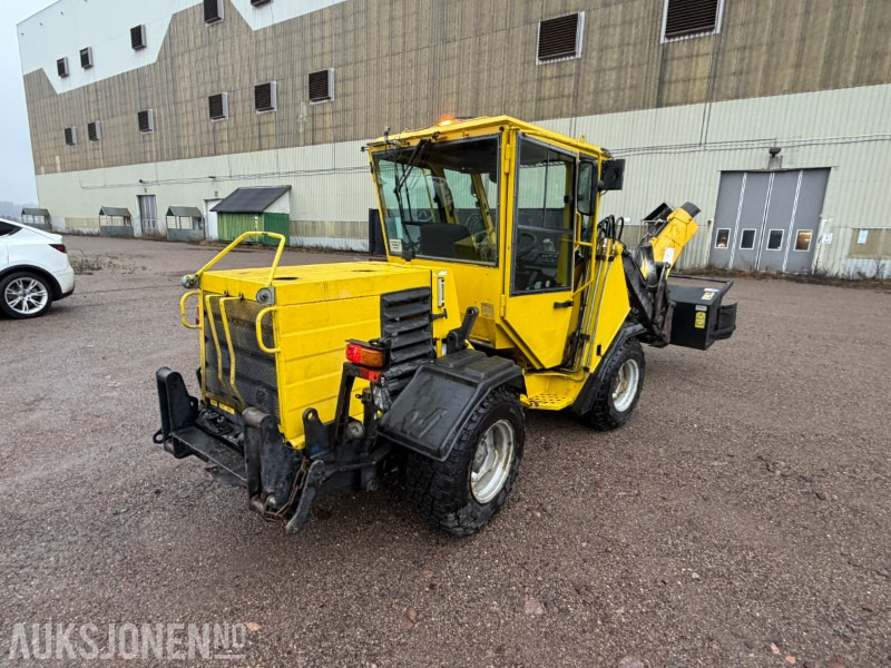1996 Wille P504-T hjullaster - Snøfres - Universalskuffe - Sommerdekk/vinterdekk - Mini pá carregadora: foto 5 1996 Wille P504-T hjullaster - Snøfres - Universalskuffe - Sommerdekk/vinterdekk - Mini pá carregadora: foto 5