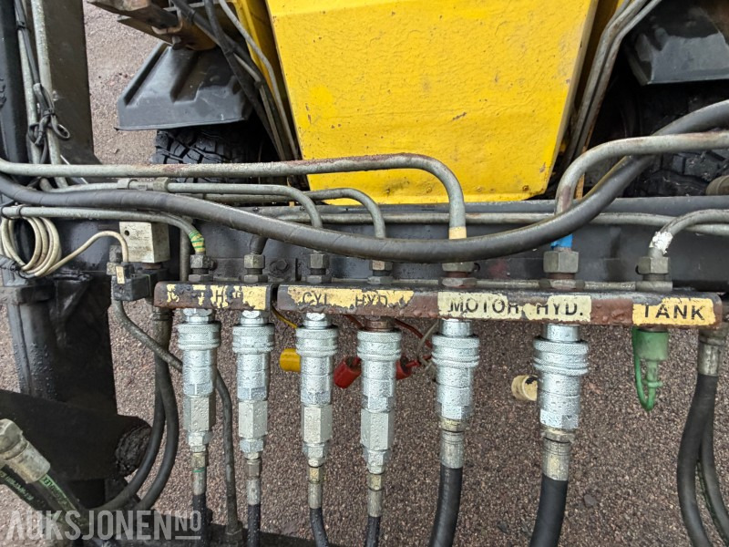 Mini pá carregadora 1996 Wille P504-T hjullaster - Snøfres - Universalskuffe - Sommerdekk/vinterdekk: foto 22 Mini pá carregadora 1996 Wille P504-T hjullaster - Snøfres - Universalskuffe - Sommerdekk/vinterdekk: foto 22