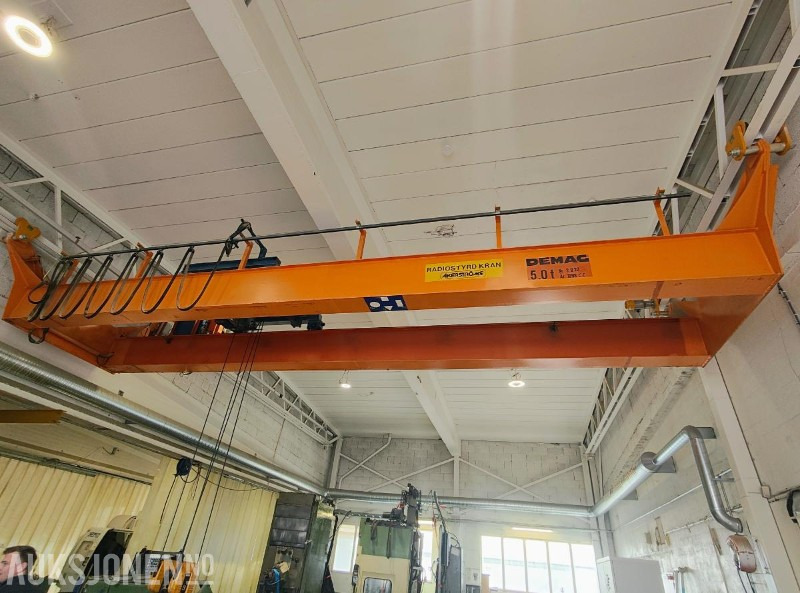 1997 Demag ZKKE Traverskran - Bredde 8500 mm - løftekapasitet 5 tonn - Guindaste: foto 1 1997 Demag ZKKE Traverskran - Bredde 8500 mm - løftekapasitet 5 tonn - Guindaste: foto 1