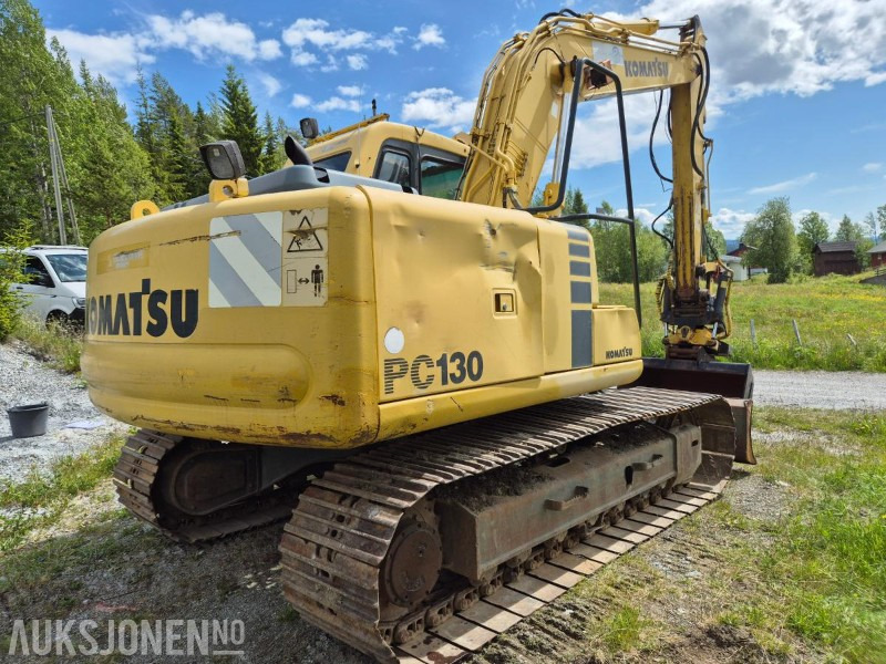1998 Komatsu PC130, beltegraver m. Engcon tiltrotator - Escavadeira: foto 5 1998 Komatsu PC130, beltegraver m. Engcon tiltrotator - Escavadeira: foto 5