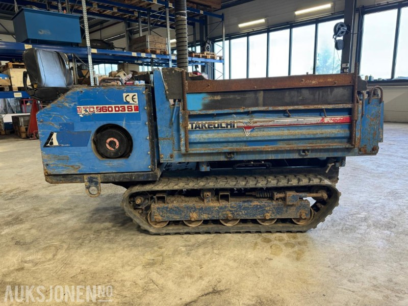 1998 Takeuchi TC960D3S beltedumper - Dumper: foto 1 1998 Takeuchi TC960D3S beltedumper - Dumper: foto 1