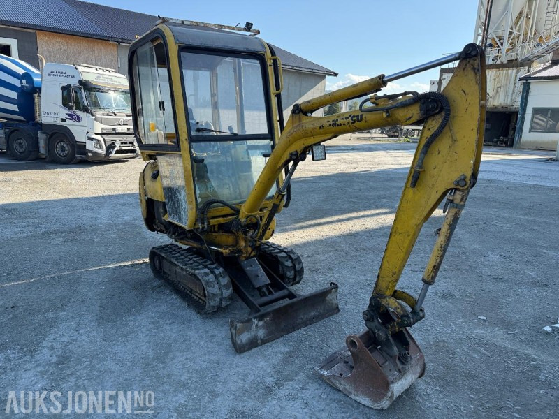 1999 Komatsu PC 15R-8 Minigraver med Adi-Tek henger - Mini escavadeira: foto 2 1999 Komatsu PC 15R-8 Minigraver med Adi-Tek henger - Mini escavadeira: foto 2