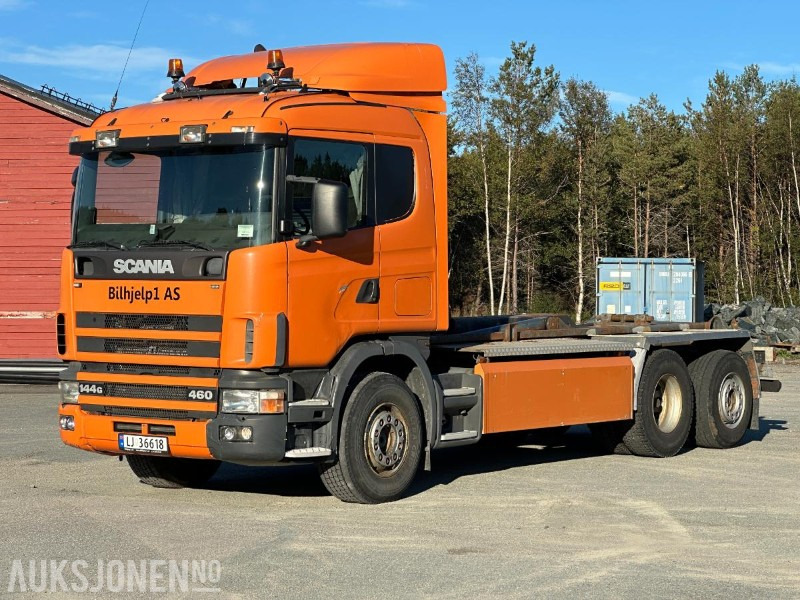 2000 Scania R 144 - 460 Krokbil - Camião polibenne: foto 1 2000 Scania R 144 - 460 Krokbil - Camião polibenne: foto 1
