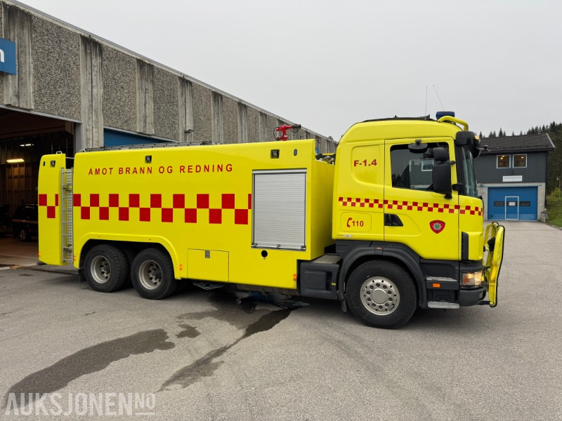 2002 Scania R164 tankbil med masse utstyr. 6X4 - Carro de bombeiro: foto 4 2002 Scania R164 tankbil med masse utstyr. 6X4 - Carro de bombeiro: foto 4