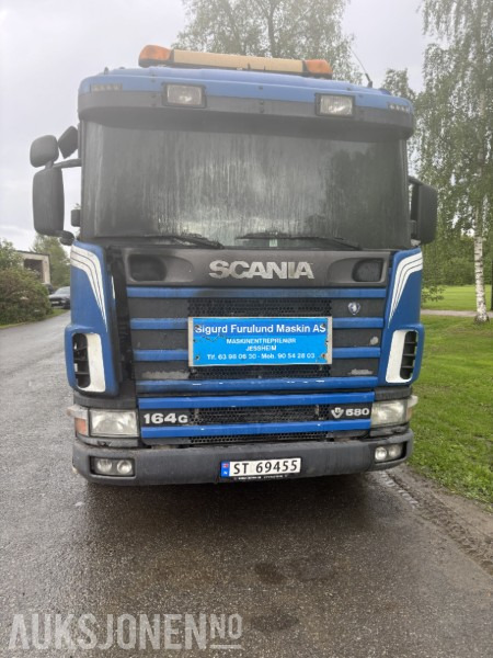 2002 Scania R164GB6X2 Kranbil, 23tm kran, Rep. Objekt - Camião grua: foto 2 2002 Scania R164GB6X2 Kranbil, 23tm kran, Rep. Objekt - Camião grua: foto 2
