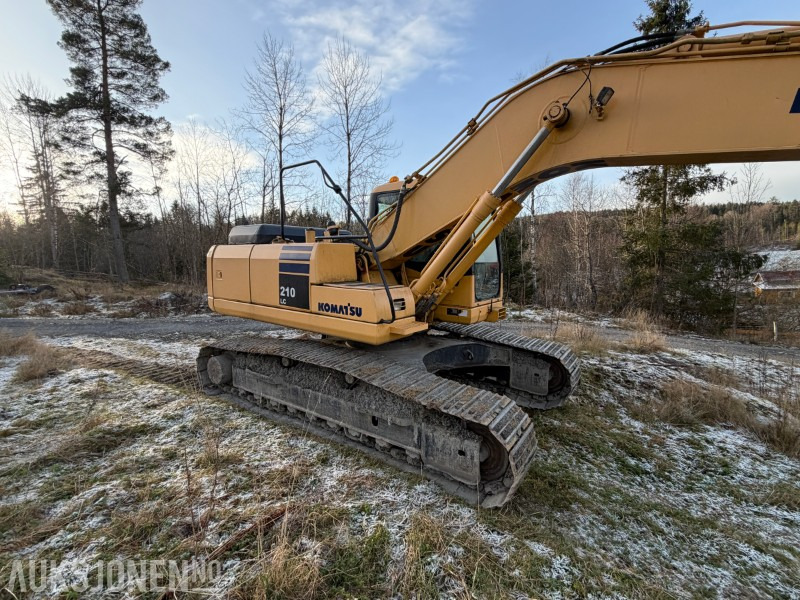 Escavadeira 2004 Komatsu PC210LC-7K Beltegraver - S70 - Graveskuff 103 cm: foto 8 Escavadeira 2004 Komatsu PC210LC-7K Beltegraver - S70 - Graveskuff 103 cm: foto 8