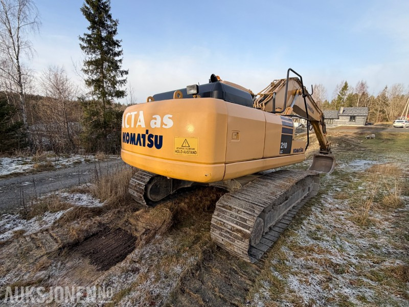 Escavadeira 2004 Komatsu PC210LC-7K Beltegraver - S70 - Graveskuff 103 cm: foto 6 Escavadeira 2004 Komatsu PC210LC-7K Beltegraver - S70 - Graveskuff 103 cm: foto 6