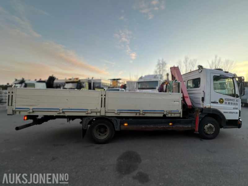 2004 Mercedes-Benz Atego 818/36 AT – Planbil med Fassi F60 kran – EU-godkjent til 02/2026 – Kjørbar - Camião grua: foto 4 2004 Mercedes-Benz Atego 818/36 AT – Planbil med Fassi F60 kran – EU-godkjent til 02/2026 – Kjørbar - Camião grua: foto 4