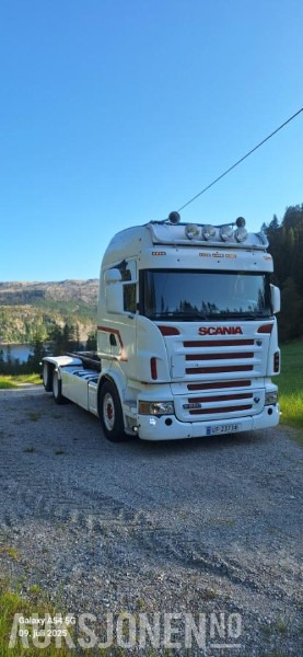 2004 Scania R580 6x2 krokbil - 20t JOAB krok - Kranhydraulikk - Camião polibenne: foto 2 2004 Scania R580 6x2 krokbil - 20t JOAB krok - Kranhydraulikk - Camião polibenne: foto 2