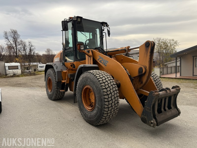 2007 Case 721E - 10 000t - 14900kg - Sentralsmøring - Sertifisert - Pá carregadora de rodas: foto 3 2007 Case 721E - 10 000t - 14900kg - Sentralsmøring - Sertifisert - Pá carregadora de rodas: foto 3