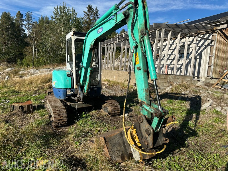 Mini escavadeira 2007 IHI 35NX2 minigraver-3 skuffer-Engcon tiltrotator-maskinhenger: foto 6