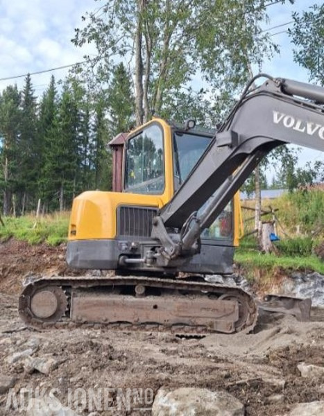 2007 Volvo ECR58 med tilbehør - Escavadeira: foto 1 2007 Volvo ECR58 med tilbehør - Escavadeira: foto 1