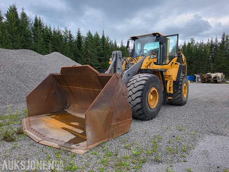 2007 Volvo L180F Hjullaster med vekt - 18510 Arbeidstimer - Pá carregadora de rodas: foto 1 2007 Volvo L180F Hjullaster med vekt - 18510 Arbeidstimer - Pá carregadora de rodas: foto 1