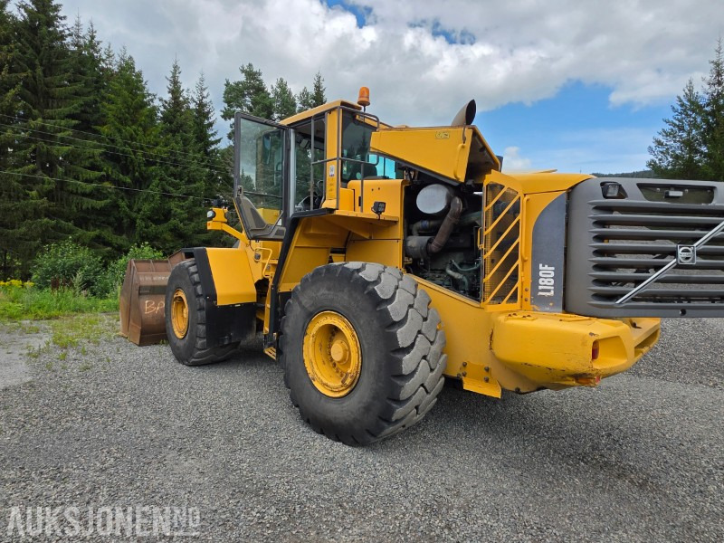 2007 Volvo L180F Hjullaster med vekt - 18510 Arbeidstimer - Pá carregadora de rodas: foto 5 2007 Volvo L180F Hjullaster med vekt - 18510 Arbeidstimer - Pá carregadora de rodas: foto 5