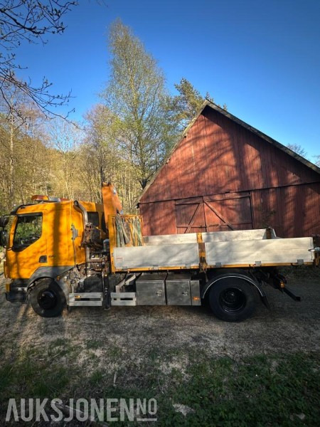 2008 Volvo FL-240 Kranbil med Tipp EU OK NY SERVICE SKRIVERKONTROLL - Camião grua: foto 4 2008 Volvo FL-240 Kranbil med Tipp EU OK NY SERVICE SKRIVERKONTROLL - Camião grua: foto 4