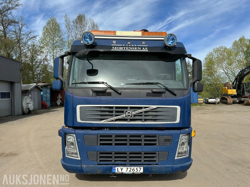2008 Volvo FM400 4X2 kranbil / Palfinger PK12002-EH kran / EU-ok / Ekstra flak - Camião grua: foto 2 2008 Volvo FM400 4X2 kranbil / Palfinger PK12002-EH kran / EU-ok / Ekstra flak - Camião grua: foto 2