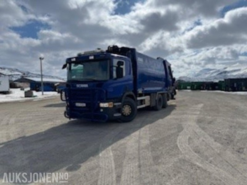 2009 Scania P400 6X2 Komprimatorbil - Caminhão de lixo: foto 2 2009 Scania P400 6X2 Komprimatorbil - Caminhão de lixo: foto 2