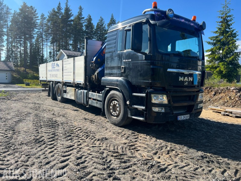 2010 MAN TGS 26.440 KRANBIL PM 22SP KRAN MED FJERNKONTROLL - Camião grua: foto 3 2010 MAN TGS 26.440 KRANBIL PM 22SP KRAN MED FJERNKONTROLL - Camião grua: foto 3